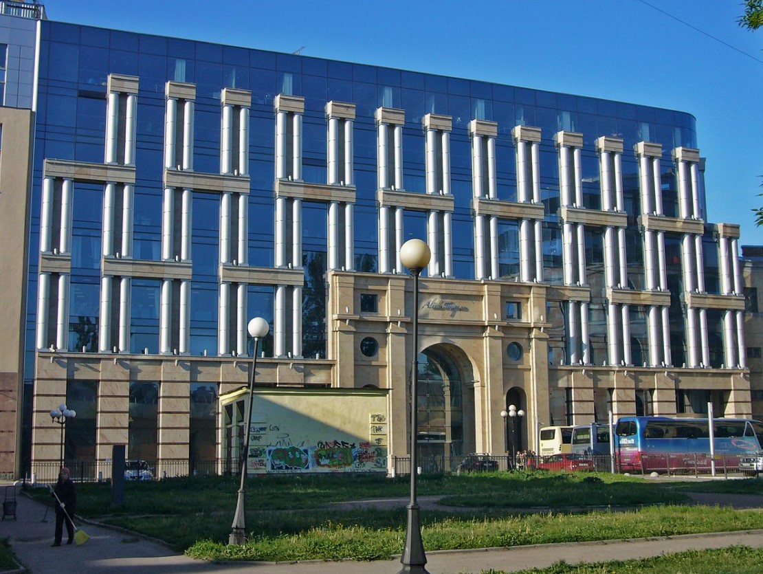 фасад дома, здание по адресу г Санкт-Петербург, ул Маяковского, д 3б